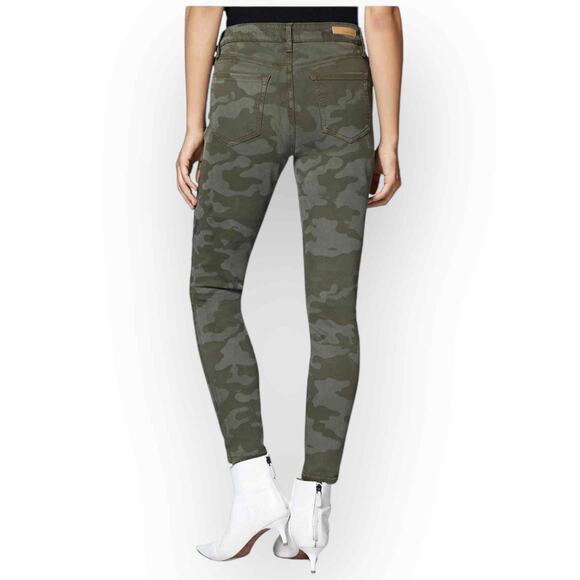 Social Standard Women’s High Rise Skinny Ankle Jeans in Prosperity Camo 12/31 - Picture 3 of 8